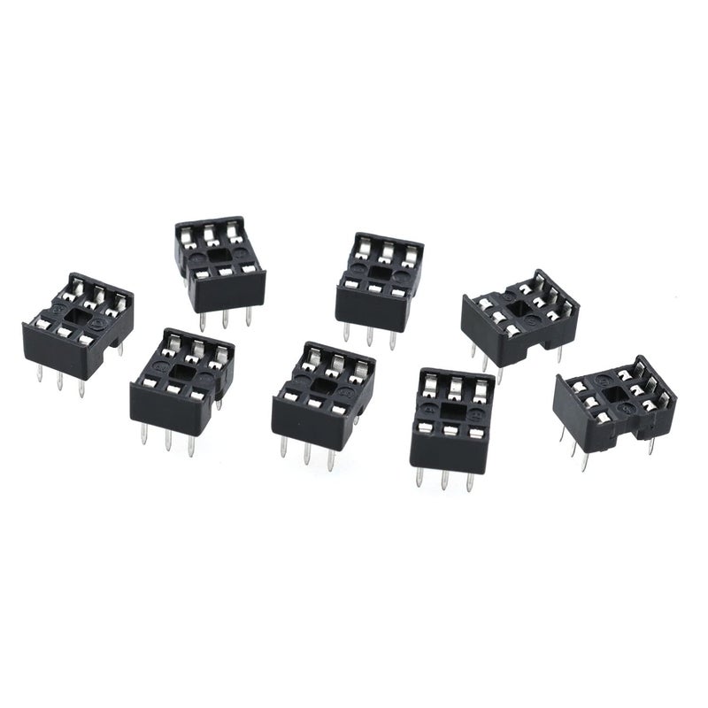 TAODAN 6 Pin IC Socket 80 PCS 6 Pin DIP IC Socket Adaptor Solder Type - Image 3